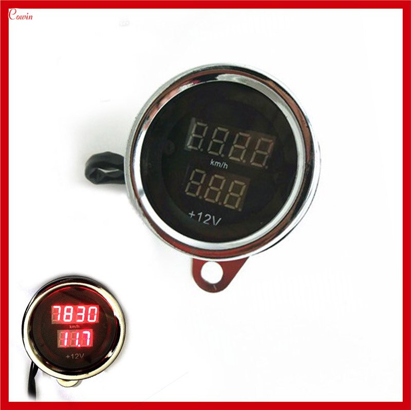 Metal Case 2 Functions 12v Motorcycle Digital Led ... – Grandado