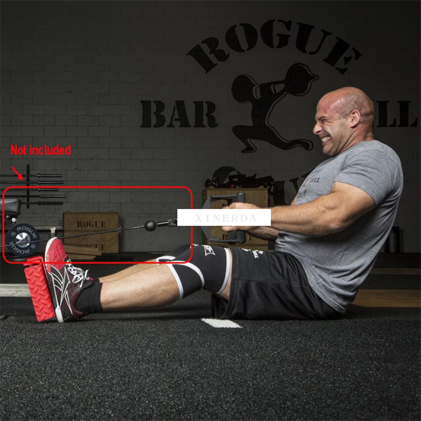 Pull Handle Resistance Training Pull Triangle Grip Handle Rowing Hand Gripper Strengths Heavy Duty Handgrip Fitness Equipment