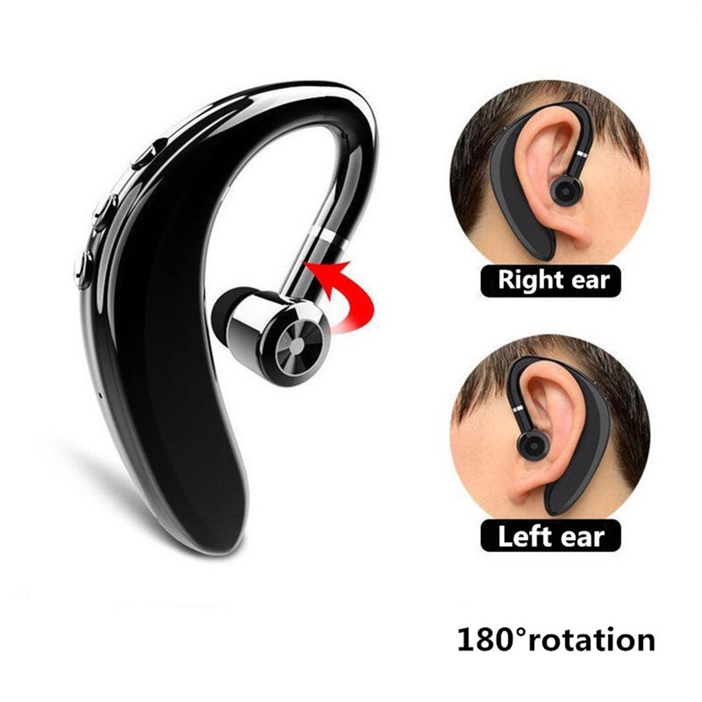 Drahtlose Bluetooth 5,0 Kopfhörer Auto Business Freihändiger Kopfhörer Mini Starker Bass Headset Ohrhörer Ohrhörer