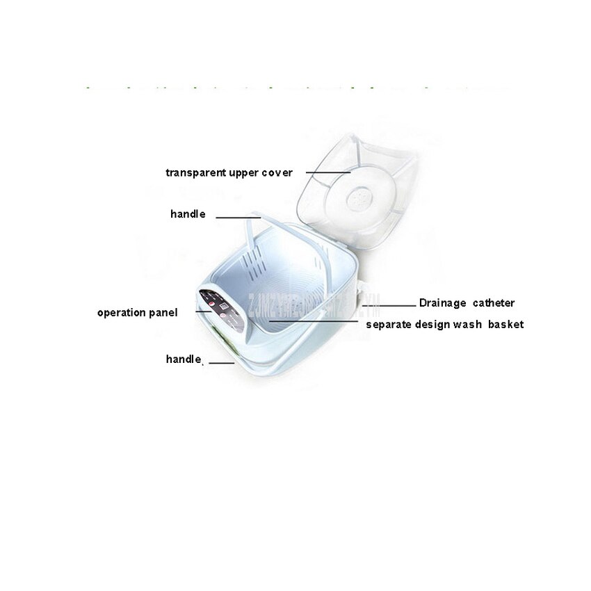 7L Household Fruit and Vegetable Ozone Washing Machine Ozone Disinfection Washer Sterilizer Sterilizing Detoxification Machine