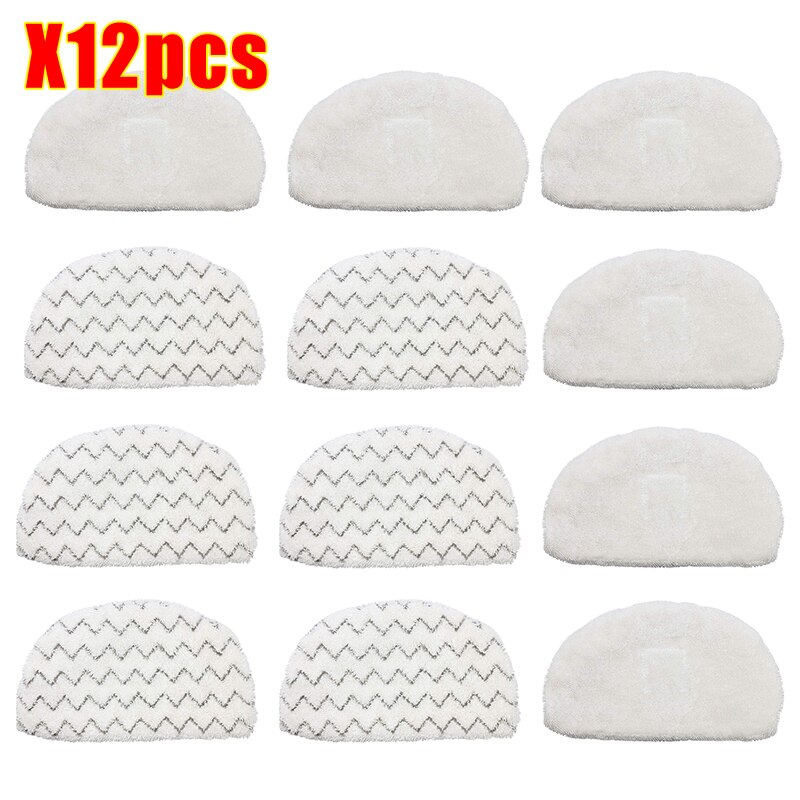 Tampons de nettoyage de rechange lavables, pour Bissell Powerfresh 1940 1544 1440 modèle 1544A 2075A 1806 5938 pièces de nettoyage: 12pcs