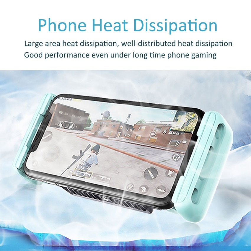 Refroidisseur à semi-conducteur de téléphone, dissipateur thermique, adapté aux jeux de téléphone, à la diffusion en direct, etc.