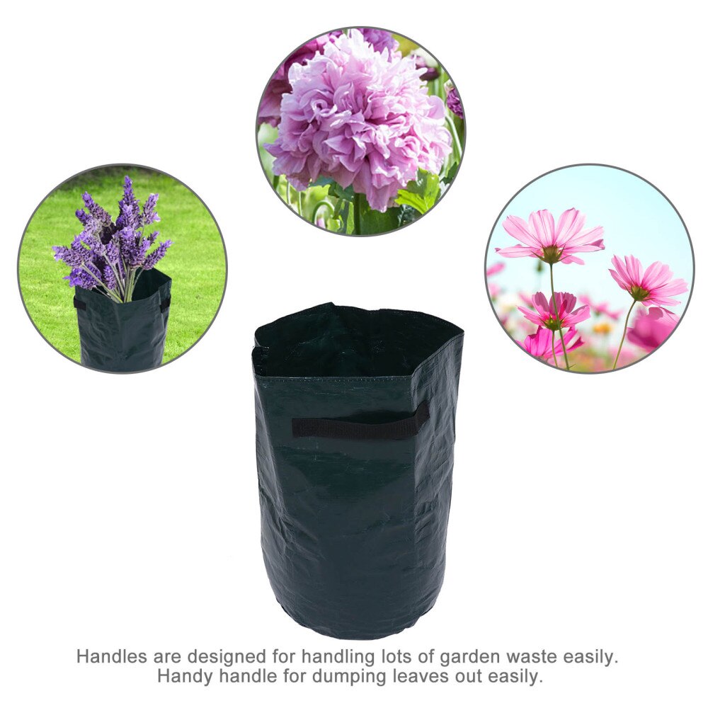 Lawn Garden Bag Leaf Waste Bags Reusable Grass Pool Bags Home Yard Trash Bag