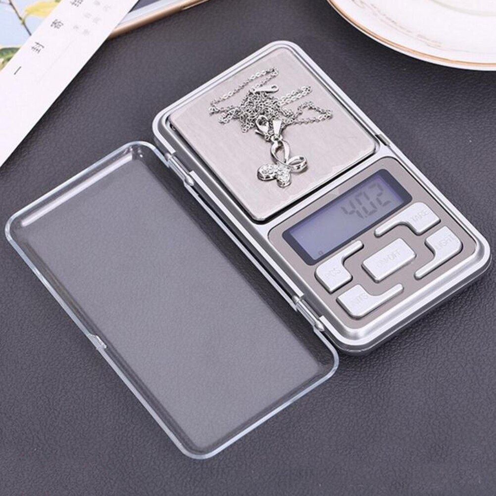 Elektronische Pocket Weegschaal Precisie Sieraden Schaal Balance Mini Pocket Digitale Weegschaal Weegschalen Pocket Schaal Diamanten En Gram Gewicht