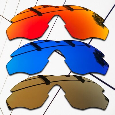 Eos polariserte erstatningsglass til oakley  m2 -innfatning solbriller - varianter farger