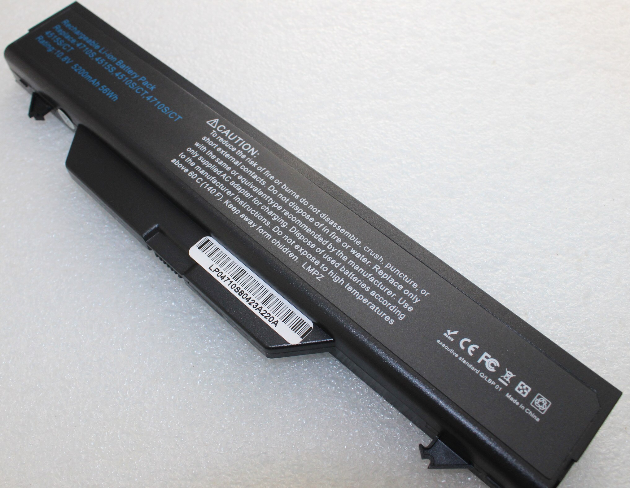 Batería para HP ProBook 4510s 4510s/CT 4515s 4515/CT 4710s 4710/CT 4720s portátil HSTNN-OB88 HSTNN-XB89 513130-321, 535808-001 PC