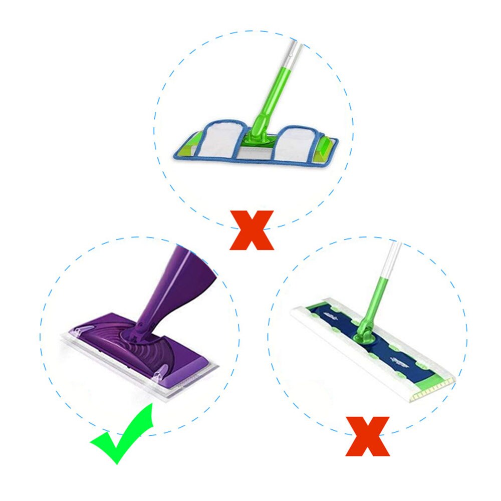 Wet/dry Chiffon De Nettoyage Pano Prato Microfibre Floor Mop Pads Replacement For Swiffer WetJet Flat Mop Cloth Machine Washable