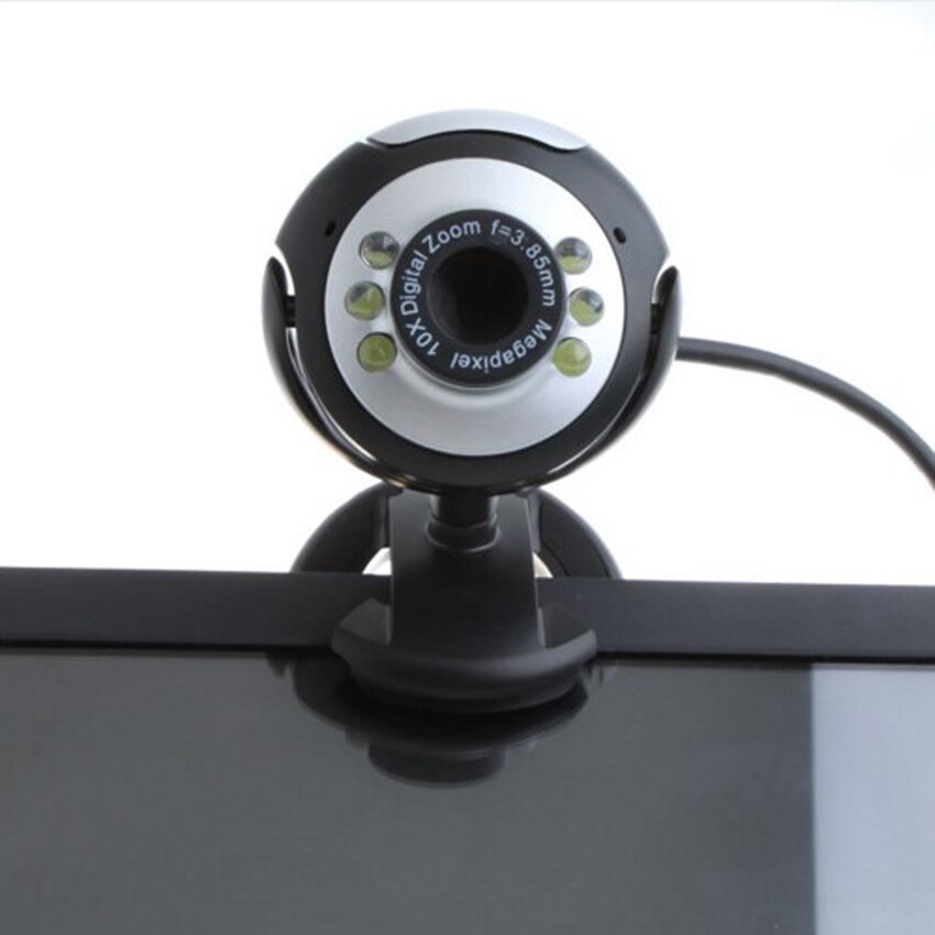 Hd Video Webcam Pc Web Camera Usb 2.0 Kamepa Digitale Camera Met Ingebouwde Geluid Microfoon & Gloeilamp voor Computer Laptop