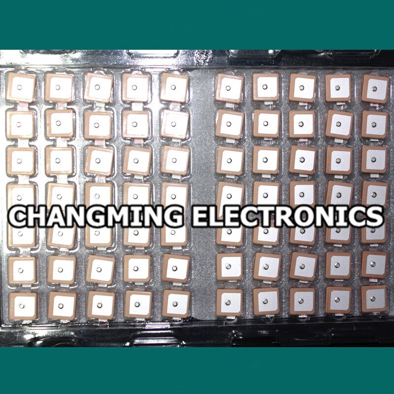 2PCS 15*15*4mm Built-in GPS antenna/ceramic antenna/passive antenna(working 100% )