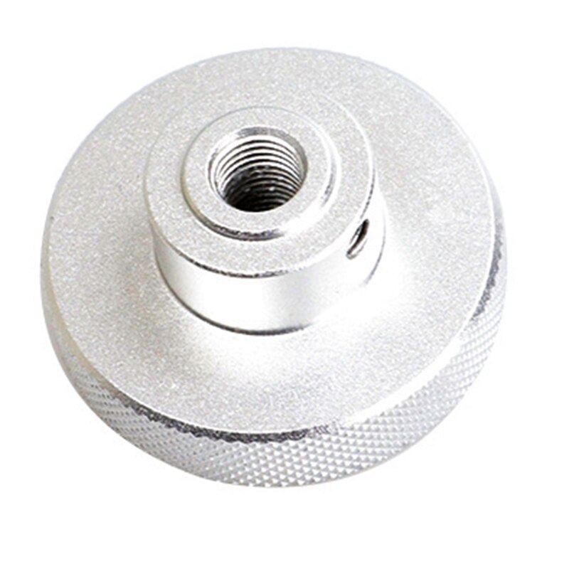 Aluminum NEMA17/23 Stepper Motor Hand Wheel Jog Knob M8 Bore Size