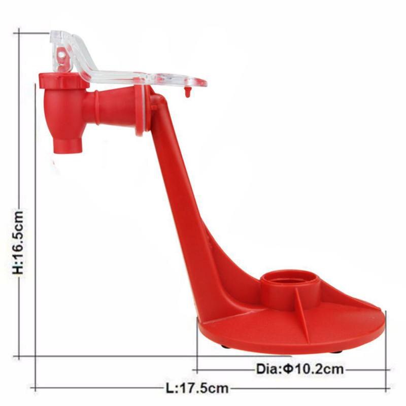 Embotellada bebida Soda coca Drinkeware dispensador de agua de grifo protector titular casa embotellada bebida portátil al revés botella de Coca-Cola