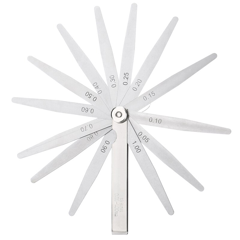 Bohrlehre Aus Edelstahl - Zum Messen Von Bohrer 1,0-13 Mm - Geätzte Skala, Rostfrei