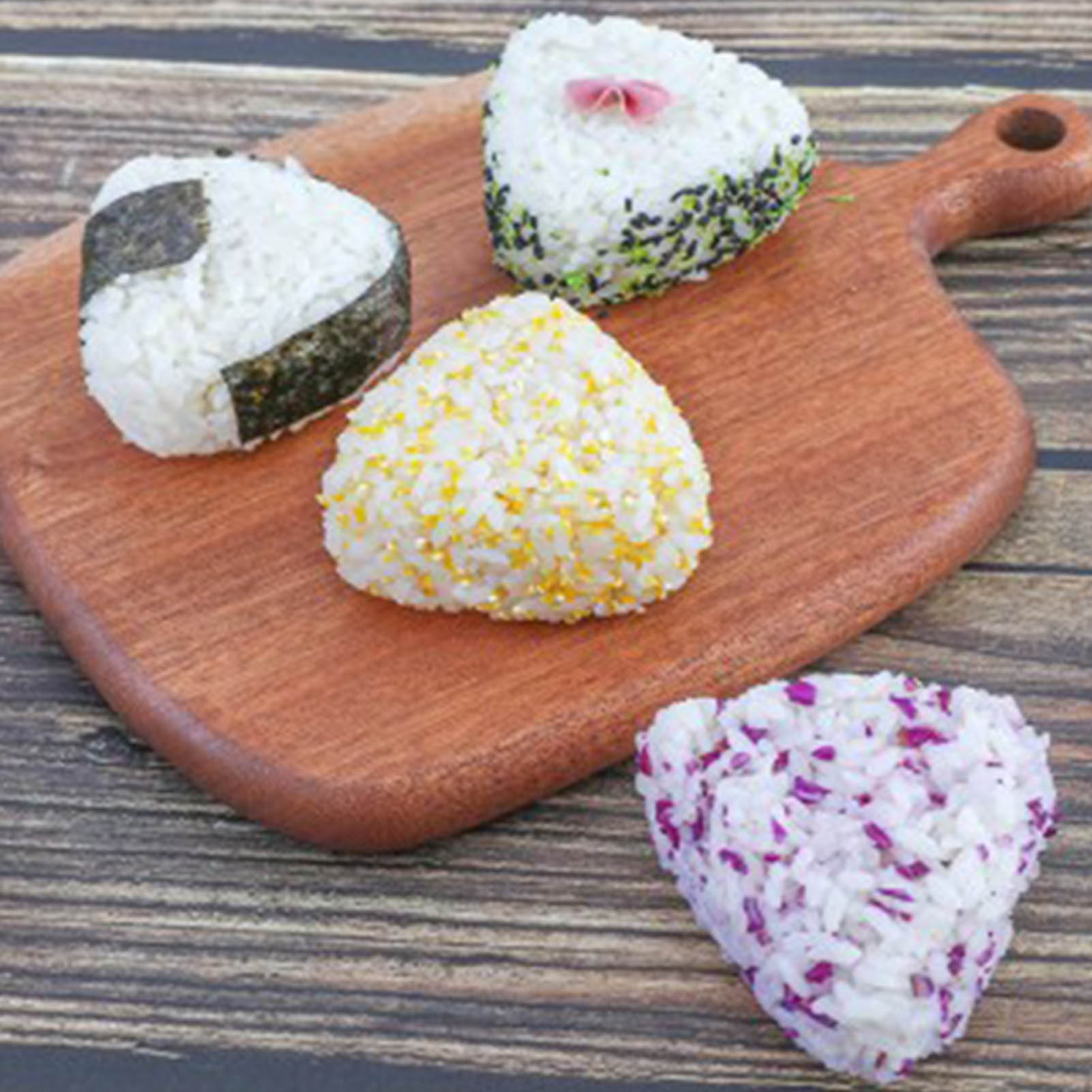 Machine japonaise de fabrication de boules de riz, moule triangulaire pour Sushi, boîte à Bento pour enfants, outil de cuisson de cuisine