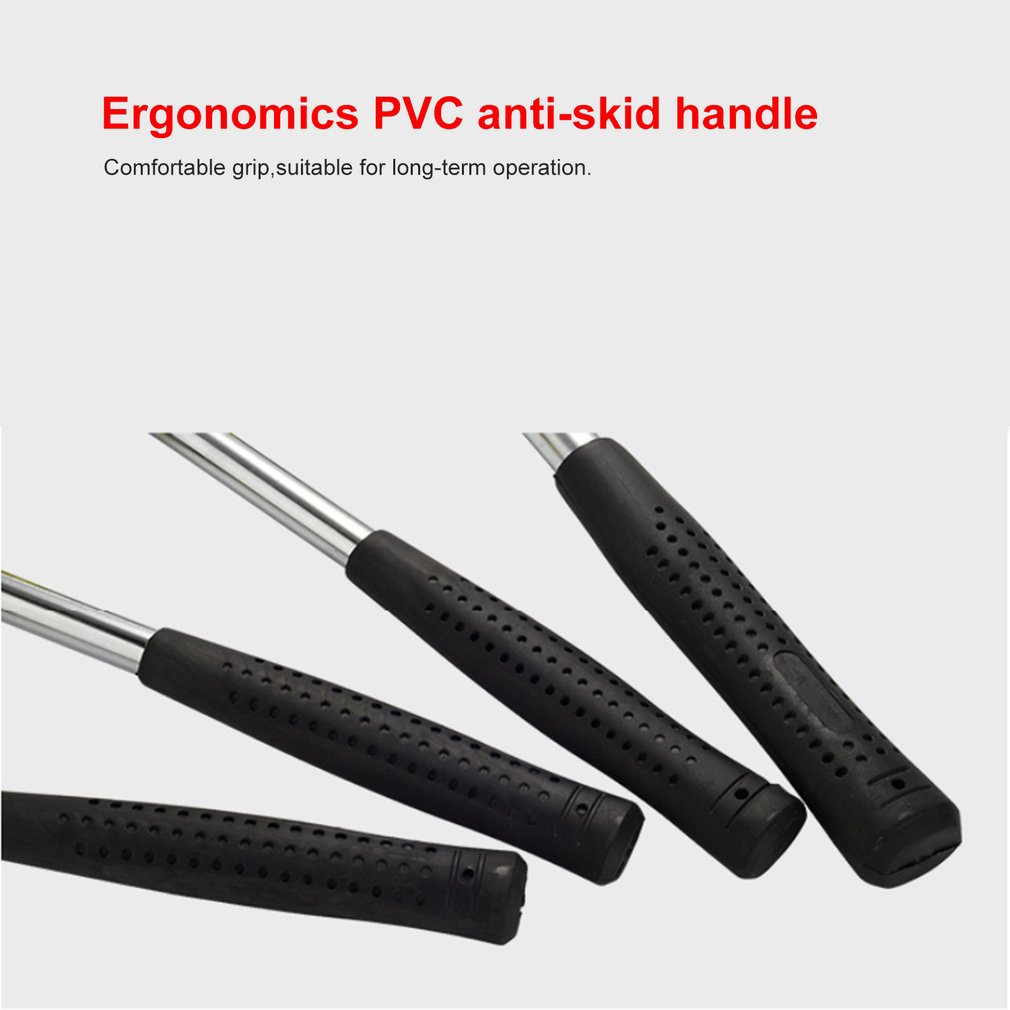 Manual Hammer Soft Mallet Double Face Soft Tap Rubber Mallet Hammer with Non Slip Plastic Grip DIY Leather Tool25MM