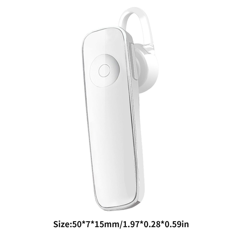 M165 Wireless Bluetooth Earphone In-ear Single Mini Earbud Hands Free Call Stereo Music Headset with Microphone for Smart Phones