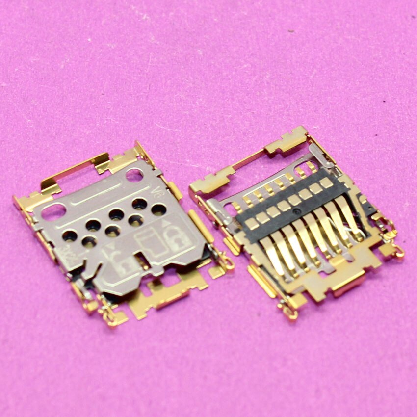 YuXi 100% SIM card socket reader holder card adapters for Nokia Lumia 620 808 SD TF card tray slot connector.