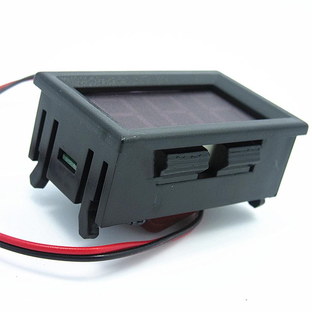 AC70V-AC 500 cables dobles voltímetro Digital LED con protección de polaridad inversa