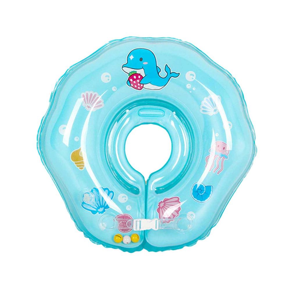 Swimming Baby Accessories Neck Ring Tube Safety Infant Float Circle For Bathing Inflatable For 1-10 Months