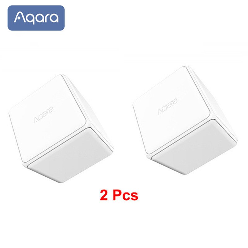 Aqara Magic Cube Controller - Zigbee Smart Home Automation - Control Devices via App: 2 pcs