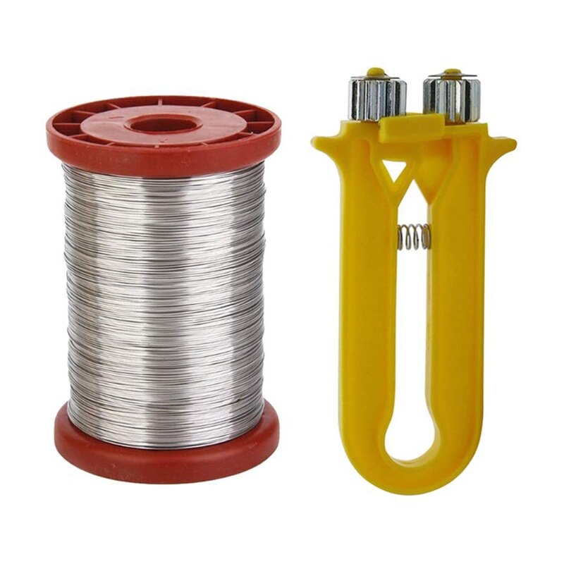 Yo-bee draad kabel spanner krimper frame bijenkast bijen gereedschapskist nest draad strak draad imkeruitrusting +0.5mm 500g draden