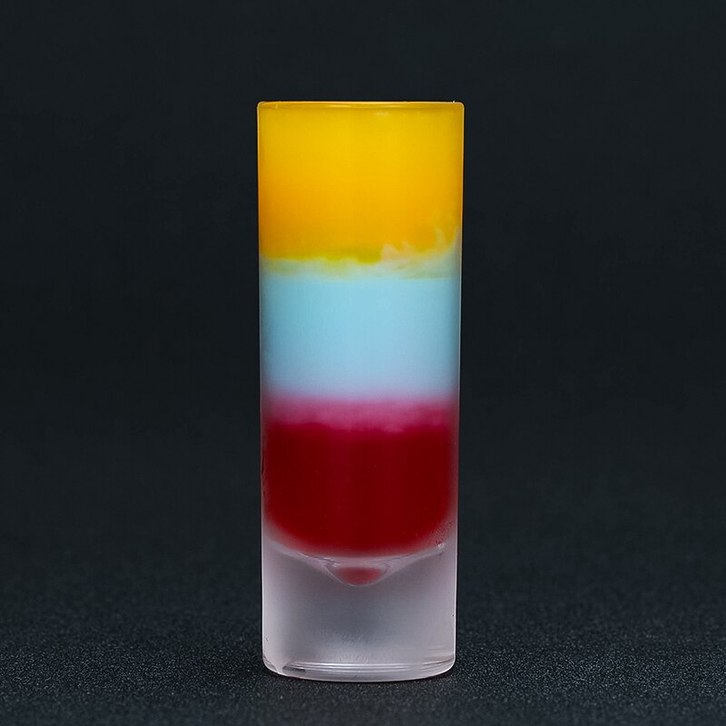 Mini verres de verre pour liqueur, verres Cordial Double face, verres pour Whisky, verres de Tequila, lot de 6 pièces