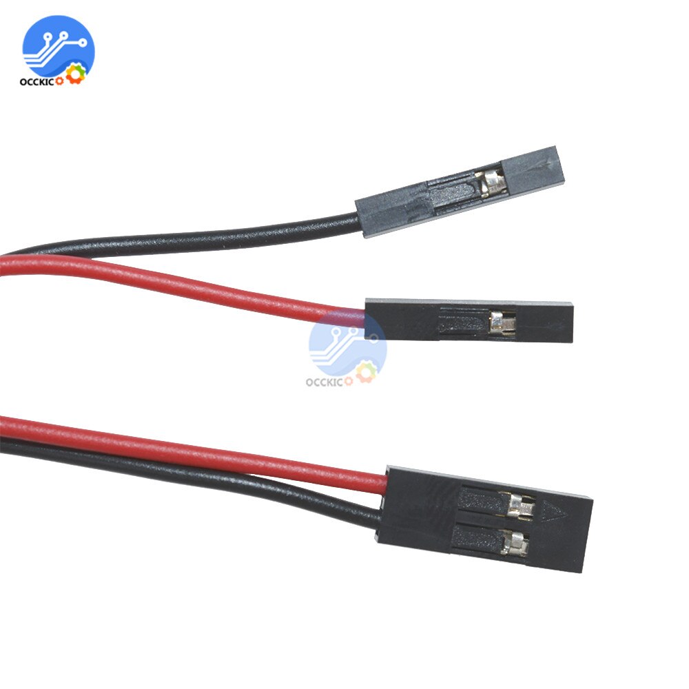 2 stks/partij 2PIN Vrouwelijke Jumper Connector Draad 2P Dupont Kabel Voor 3D Printer PCB 70cm Lengte Vrouwelijke om vrouwelijke Connector