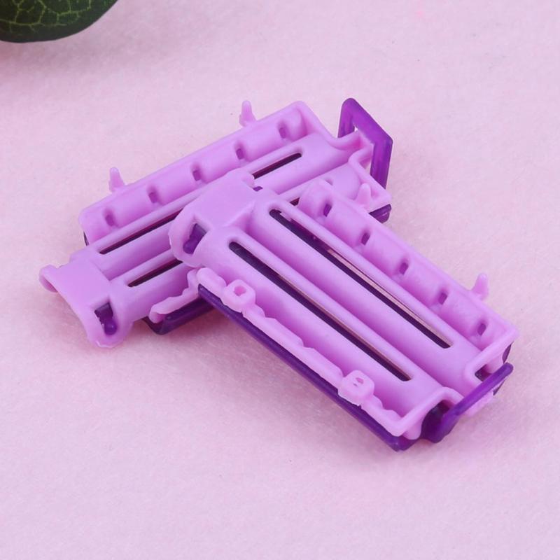 45 unids/bolsa de pelo esponjoso raíces permanente Invisible Clip de pelo ondulado permanente barras de barra abrazaderas rodillos hacer bricolaje Belleza del cabello herramientas de estilismo