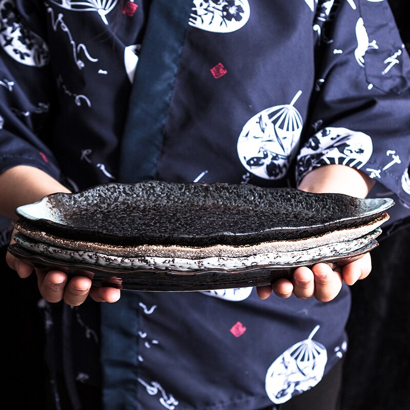 Sushi Fish Plate Porcelain Plates Food Dish Antique