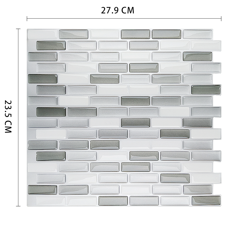 Autocollants en mosaïque vinyle | Écorce et bâton, Backsplash adhésif, bricolage, cuisine, salle de bains, maison murale, carrelage mosaïque: MSOB-129