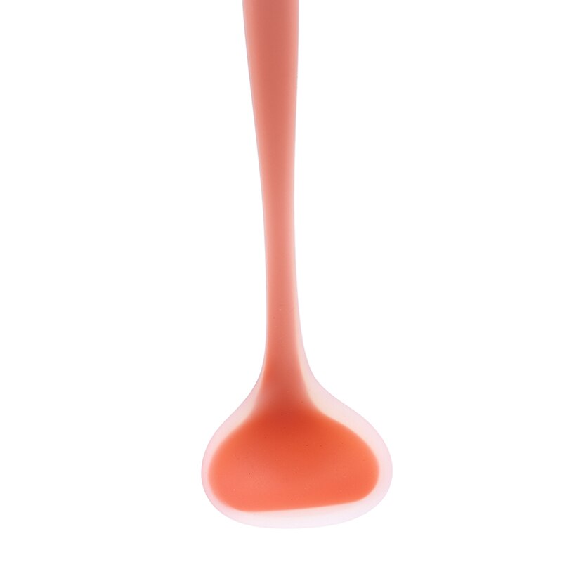 Anti-grip soeplepel siliconen lepel hoge temperatuur antiaanbak doorschijnend keuken kookgereedschap geen pijn lepel