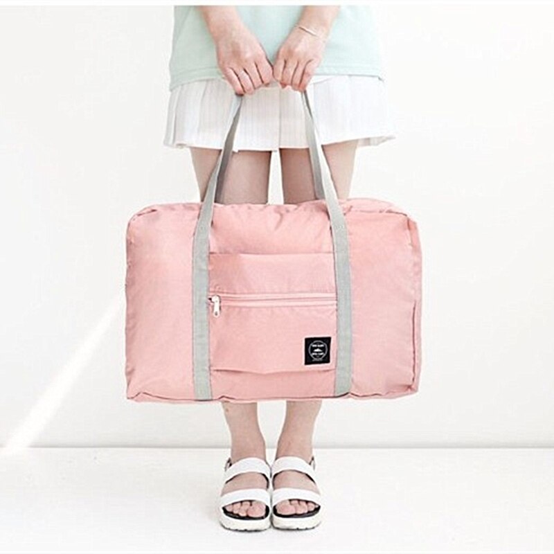 RUPUTIN vrouwen Reistassen Kleding Bagage Organizer Collatie Pouch Gevallen Accessoires Levert Waterdichte Zakken Vouwen: Pink