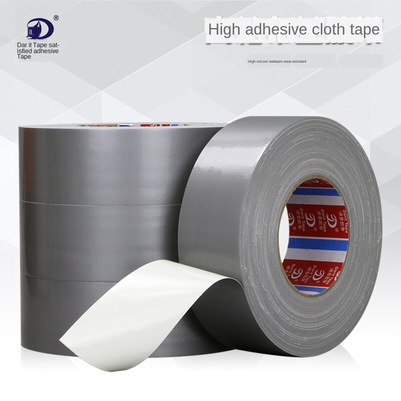 3093 Grijze Duct Tape Budget 48mm x 50 meter (27 mesh