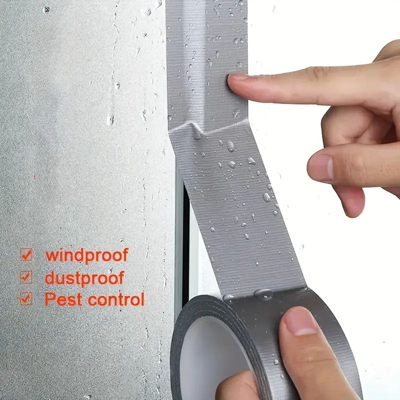 Hoge Sterkte Winddicht Raam Afdichtingstape Zelfklevende Strip Stofdicht Waterdicht Verwijderbare DIY Tape Deur Weerstrippen