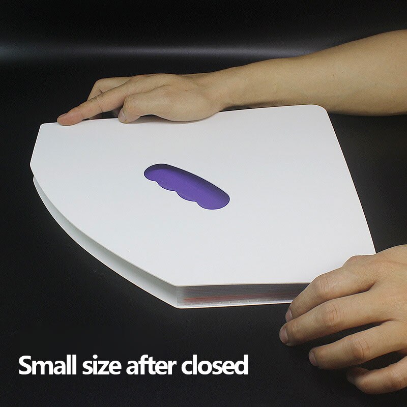 Erectable expanding wallet Rainbow Folder Document Manager Folder Assistance Office 12-Grid Pack File folder A4