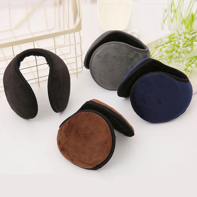Korvatyynyt miesten korvalaput miesten pehmoiset selässä pidettävät korvaläpät rento pitää lämpimänä talvella ulkokäyttöön tarkoitetut korvasuojat