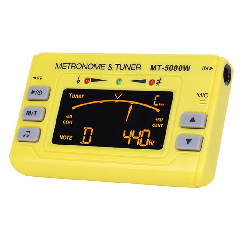 3 in 1 Digital Metronome Tuner Portable Instrument Metronome Tuner for Guitar Piano Saxophone Trumpet Flute