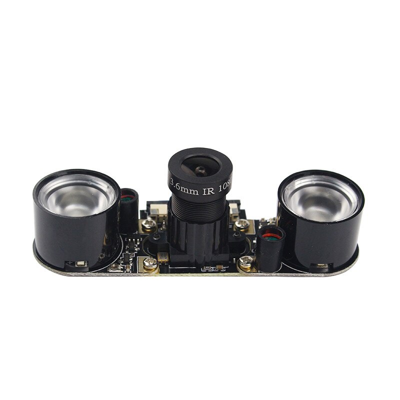 5mp cameramodule voor raspberry  pi 4b/3b+/3b/2b infrarood nachtzicht 1080p camera met houder