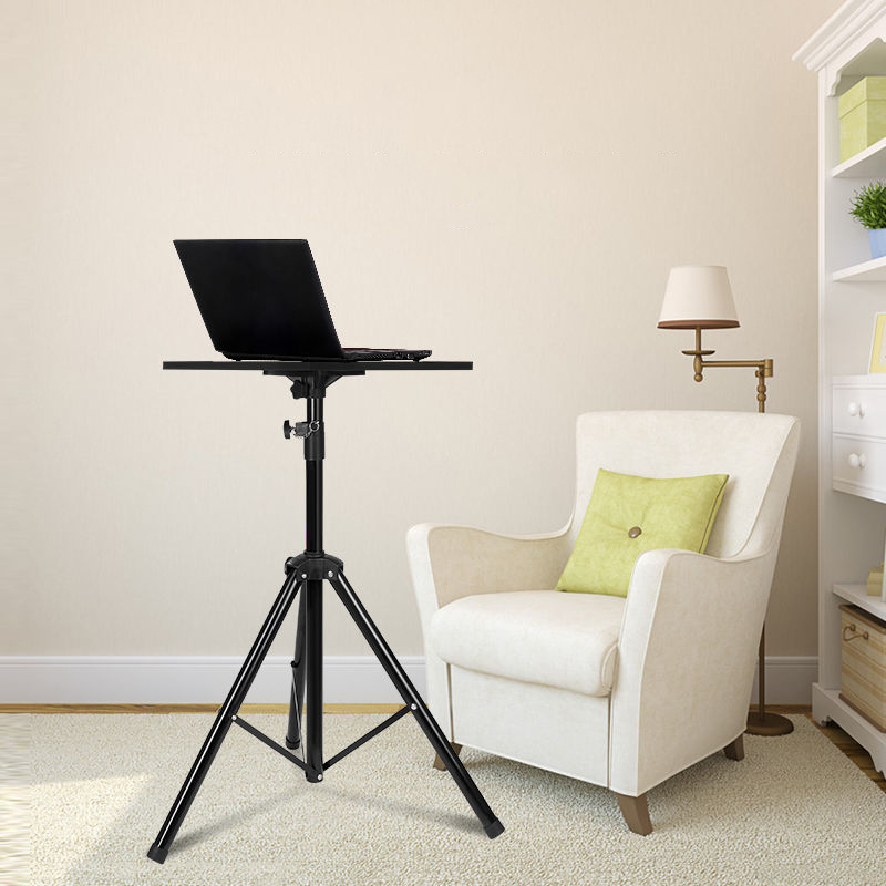 Soporte portátil para ordenador portátil de 1,8 M, escritorio plegable para ordenador, altura ajustable, trípode estable, mesa de estudio de discurso para cama, sofá de pie