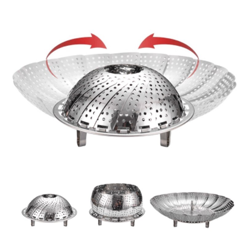 21/26/28Cm Roestvrij Voedsel Stoomboot Stomen Rek ... – Grandado