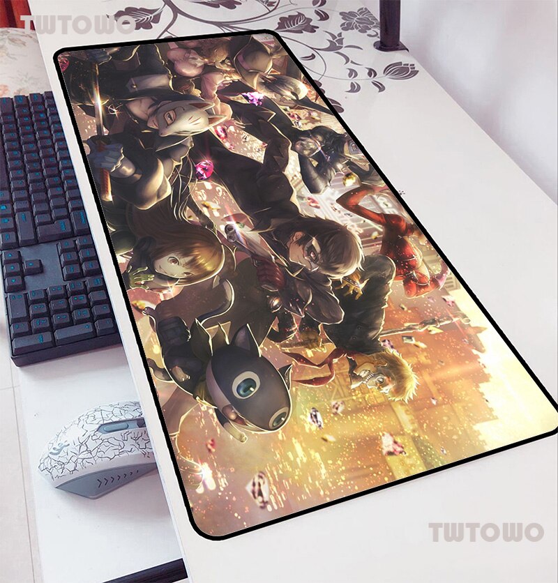 Alfombrilla para ratón de Persona 5, 900x400x2mm, alfombrilla de ratón de ordenador para Gamer,: 2 / Size 600x300x2 mm