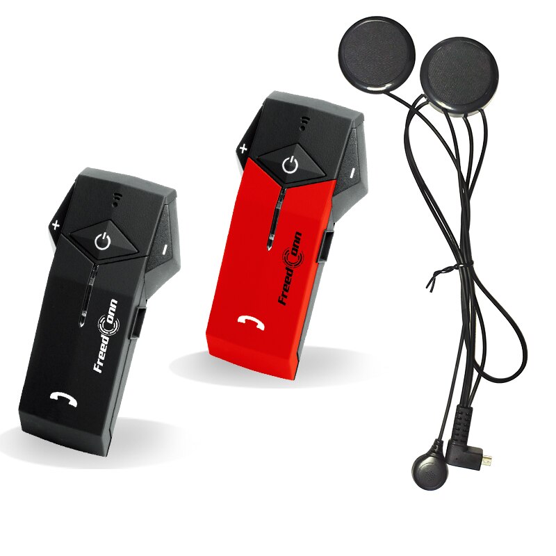 Freedconn colo-rc motorfiets bluetooth helm headset 1000m draadloze intercom helm hoofdtelefoon met fm-radio (niet inbegrepen in de  l3 sets): Zachte microfoon