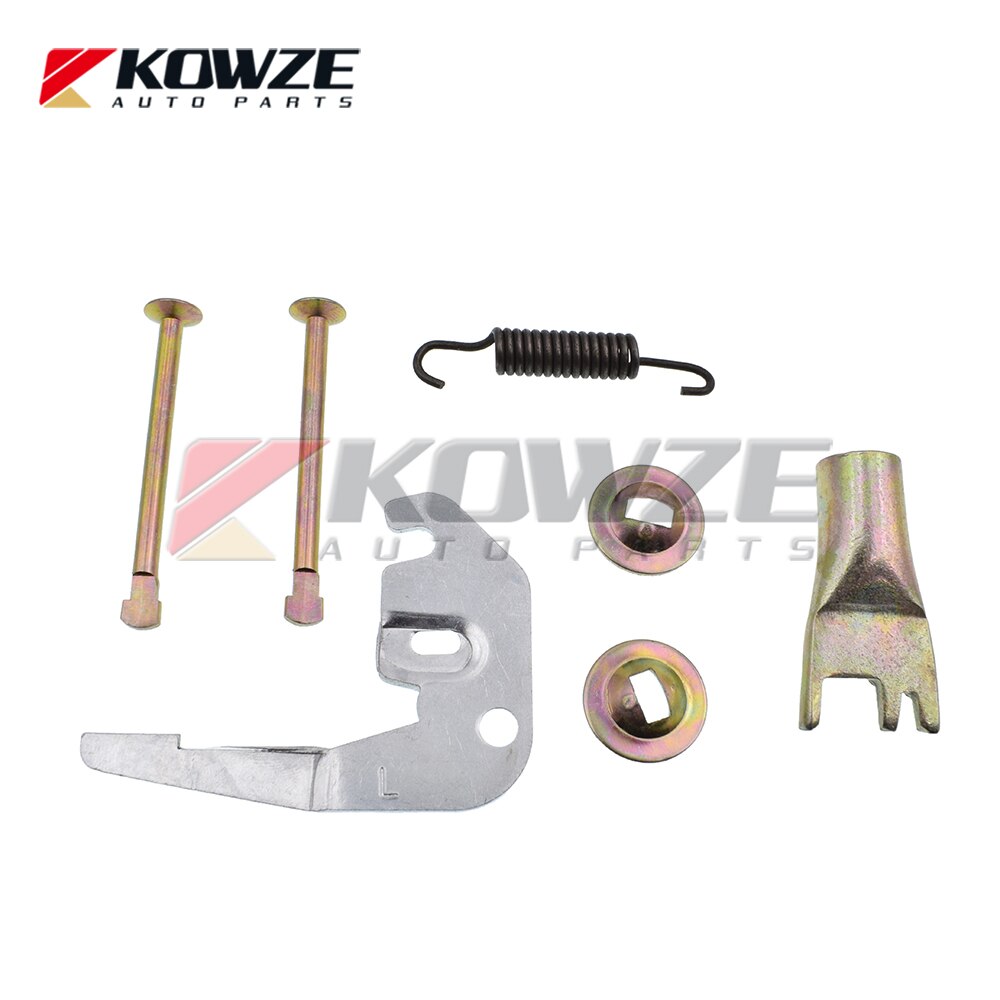 Rear Brake Shoe Slack Adjuster Lever Set for Mitsubishi PAJERO MONTERO II L200 TRITON III STRADA 4D56 4M40 MR205287 MR205288
