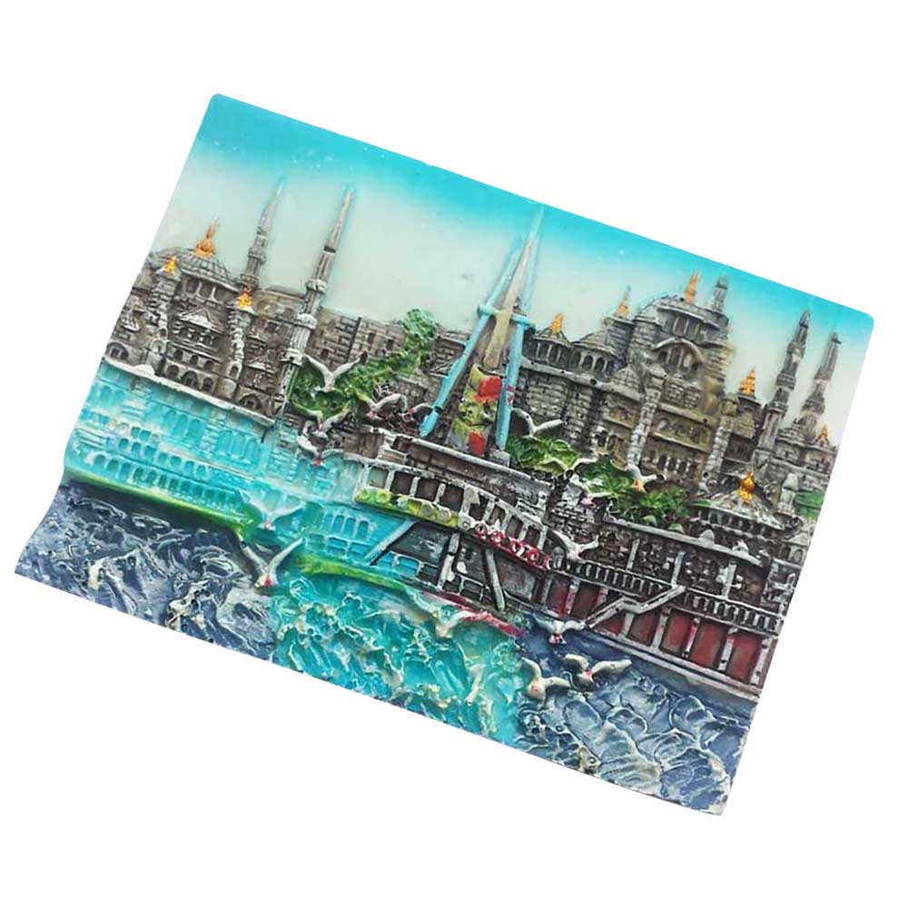 3D Sicilië Koelkast Magneet – Italiaans Souvenir, Hars