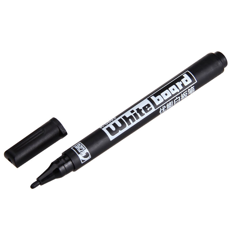 Genvana 10 Stks/partij Whiteboard Marker 1 Mm Extra Fijne Niet Giftig Kinderen Markeerstift Olie Inkt School En Kantoor pennen