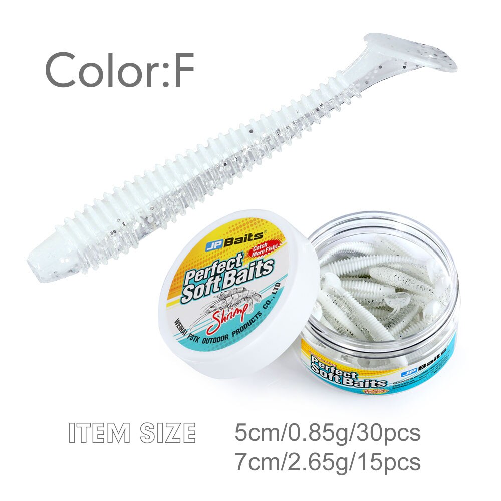 Leurre artificiel et doux à gros impact,wobbler softbait de 0 mm, 2,3 inch, 50mm et 1,6 inch, pour la pêche à pagaie et poisson nageur à queue,: 50mm fish smell / ColorF