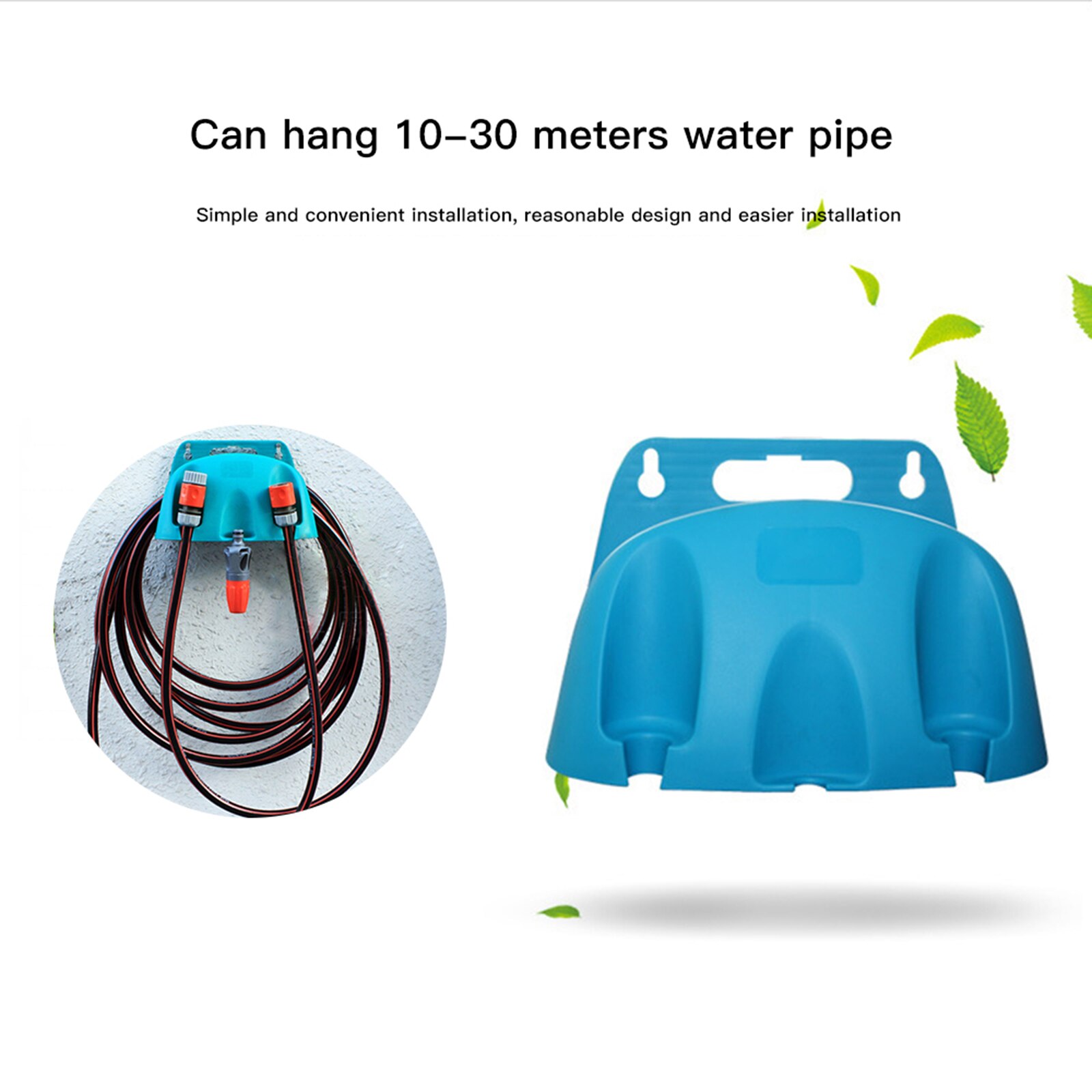 Shed Reel Watering Storage Garden Hose Lightweight Cable Pipe Holder Expansion Hose er Wall Mounted Bracket Rack Storage