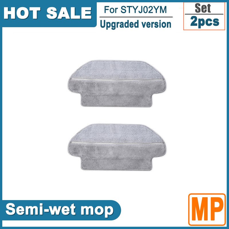 HEPA-Filter, Wischtuch, für Xiaomi 2S, 3C, Mi Roboter Vakuum Mopp P, STYJ02YM, XMSTJQR2S, Mijia Staubsauger-Ersatzzubehör, Hauptbürste, Seitenbürste, Ersatzteile für Zuhause: Rosa