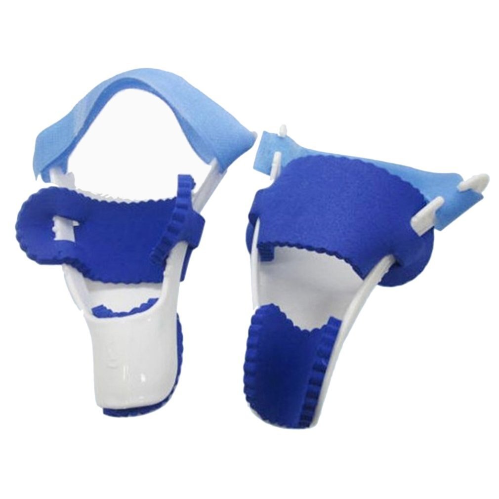 Universal 1 par uso nocturno del dedo gordo del pie juanete dispositivo férula enderezador Hallux Valgus Pro aparatos para dedos del pie corrección separador
