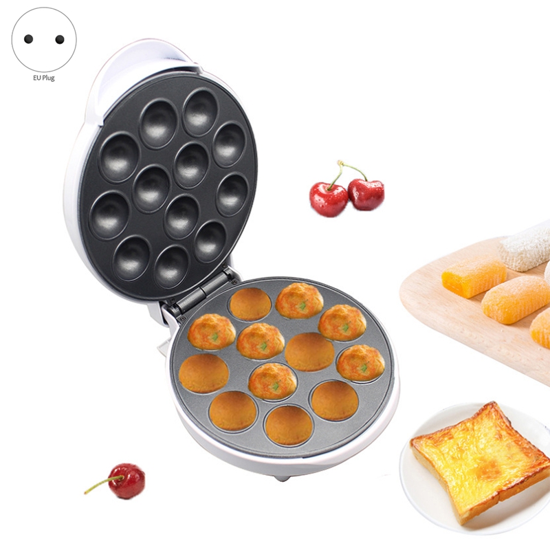 Máquina Takoyaki para el hogar, minimáquina eléctrica para hornear bolas de pulpo, máquina de desayuno