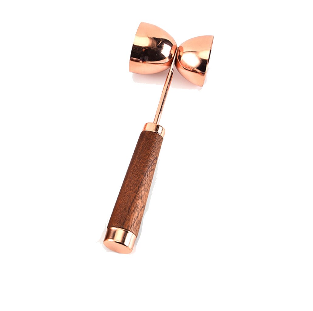 30/60ml hammer jigger bar cocktail dobbelt jigger mål med et håndtag for større hastighed og brugervenlighed